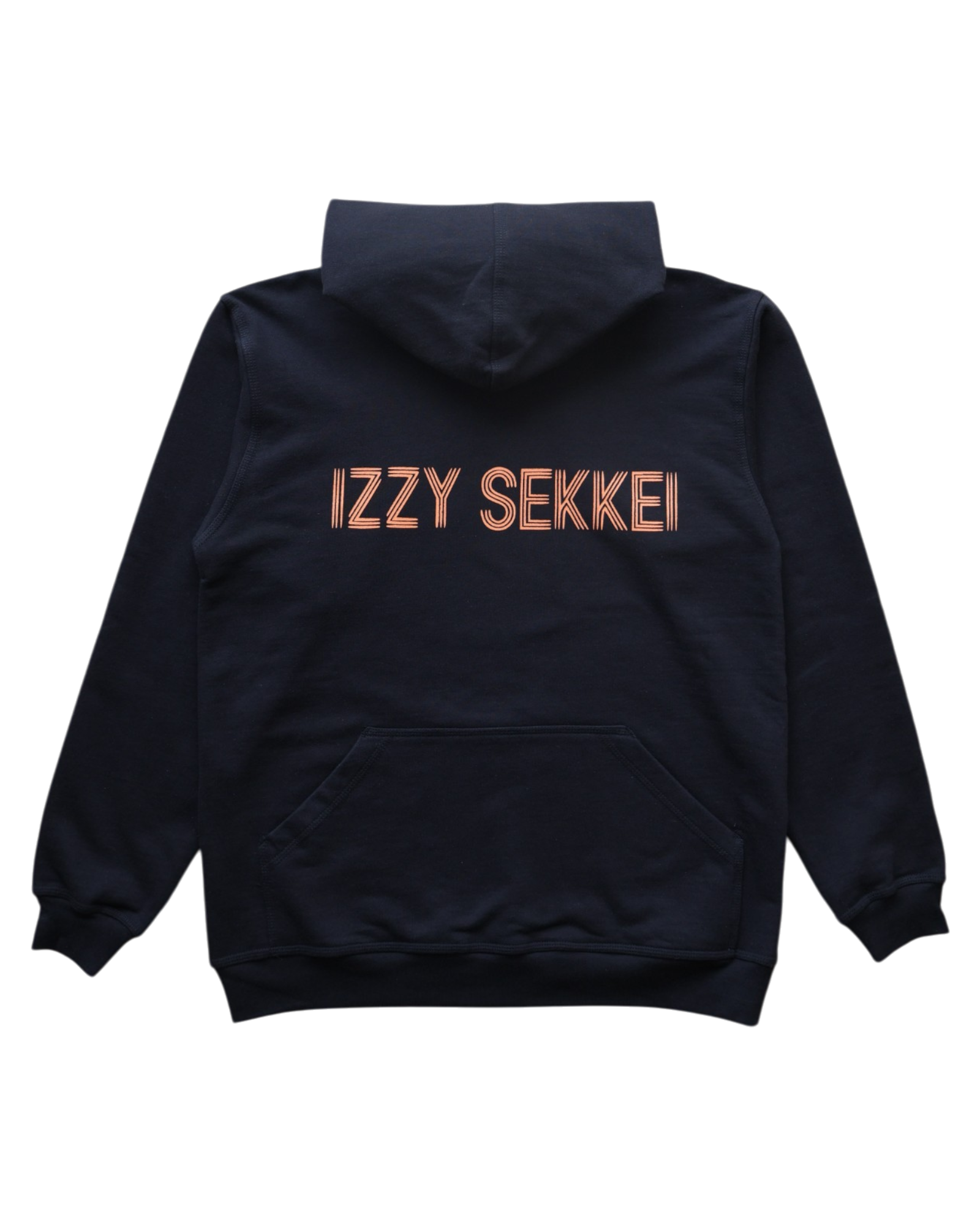IZZY SEKKEI ATHLETICS HOODIE - BLACK