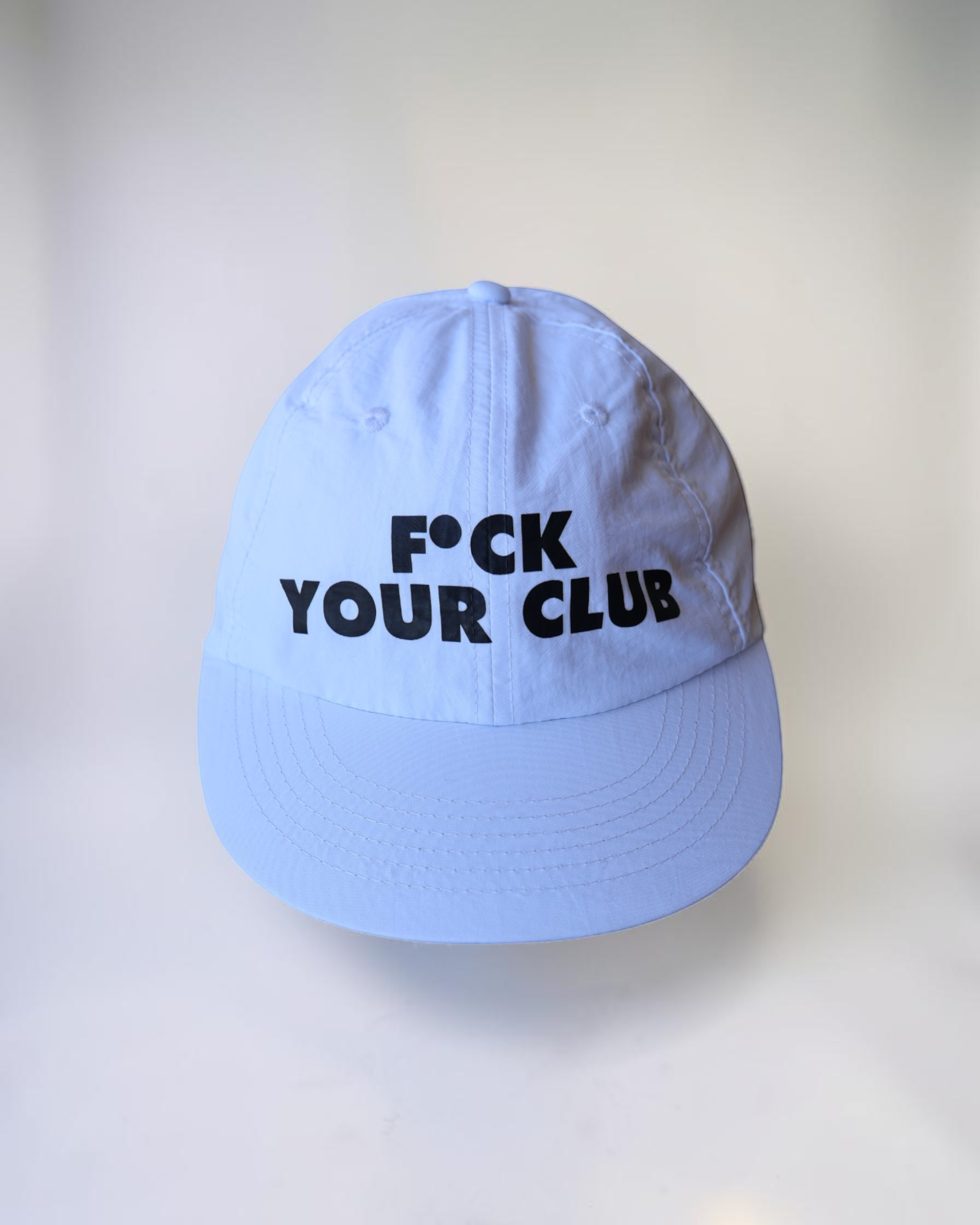 IZZY SEKKEI "F*CK YOUR CLUB" CAP - WHITE