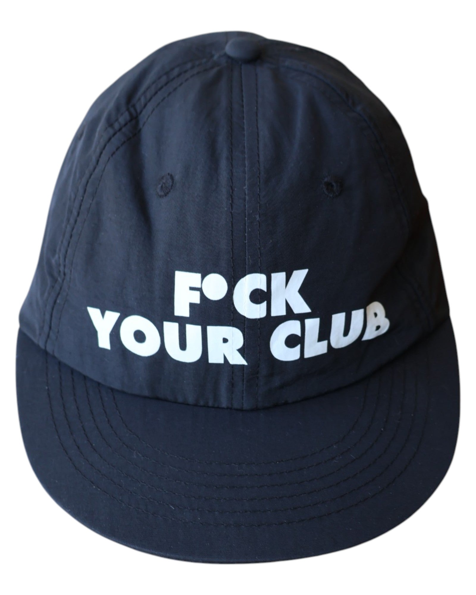 IZZY SEKKEI "F*CK YOUR CLUB" CAP - BLACK