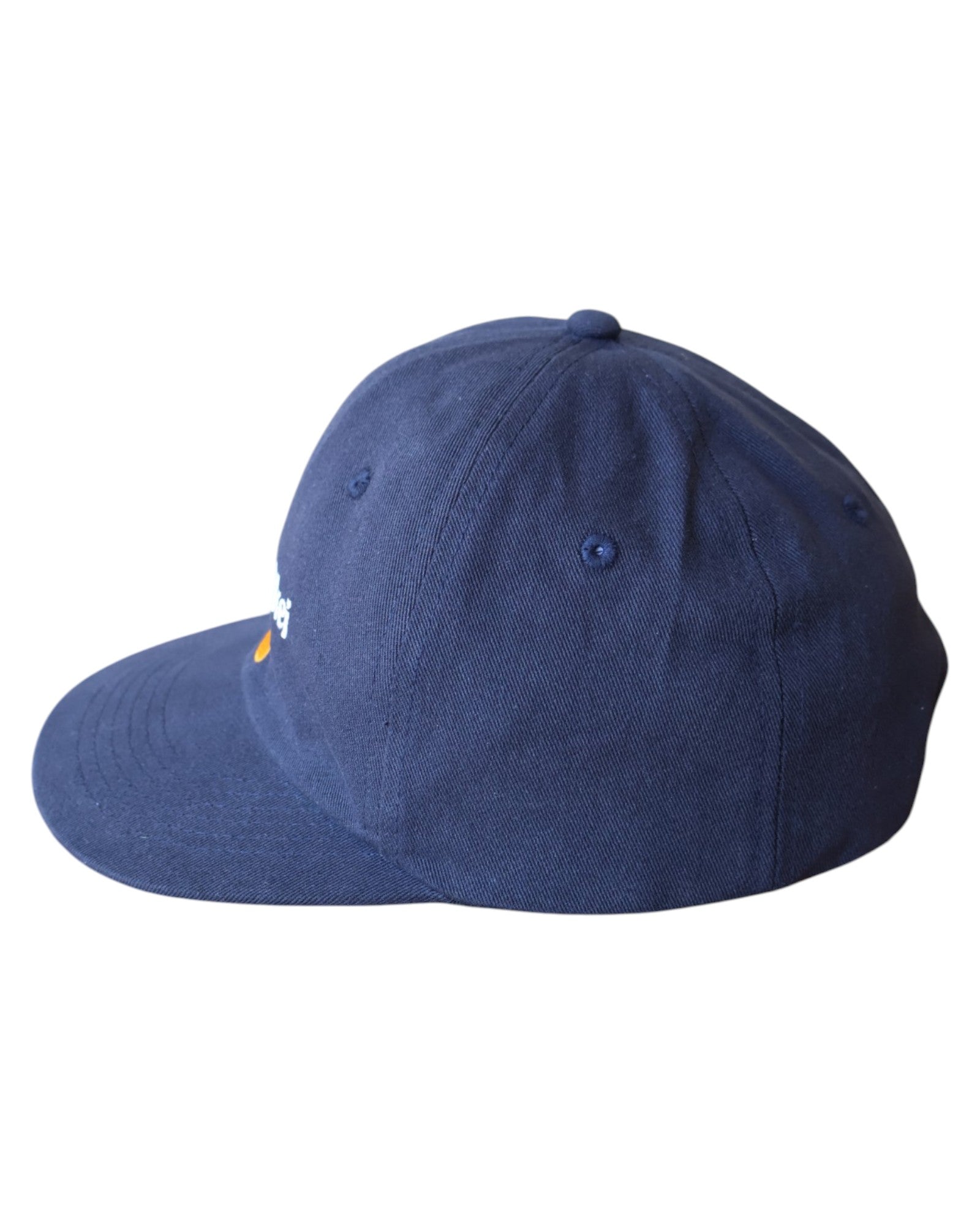 IZZY SEKKEI SHORT PEAK BASEBALL CAP - NAVY