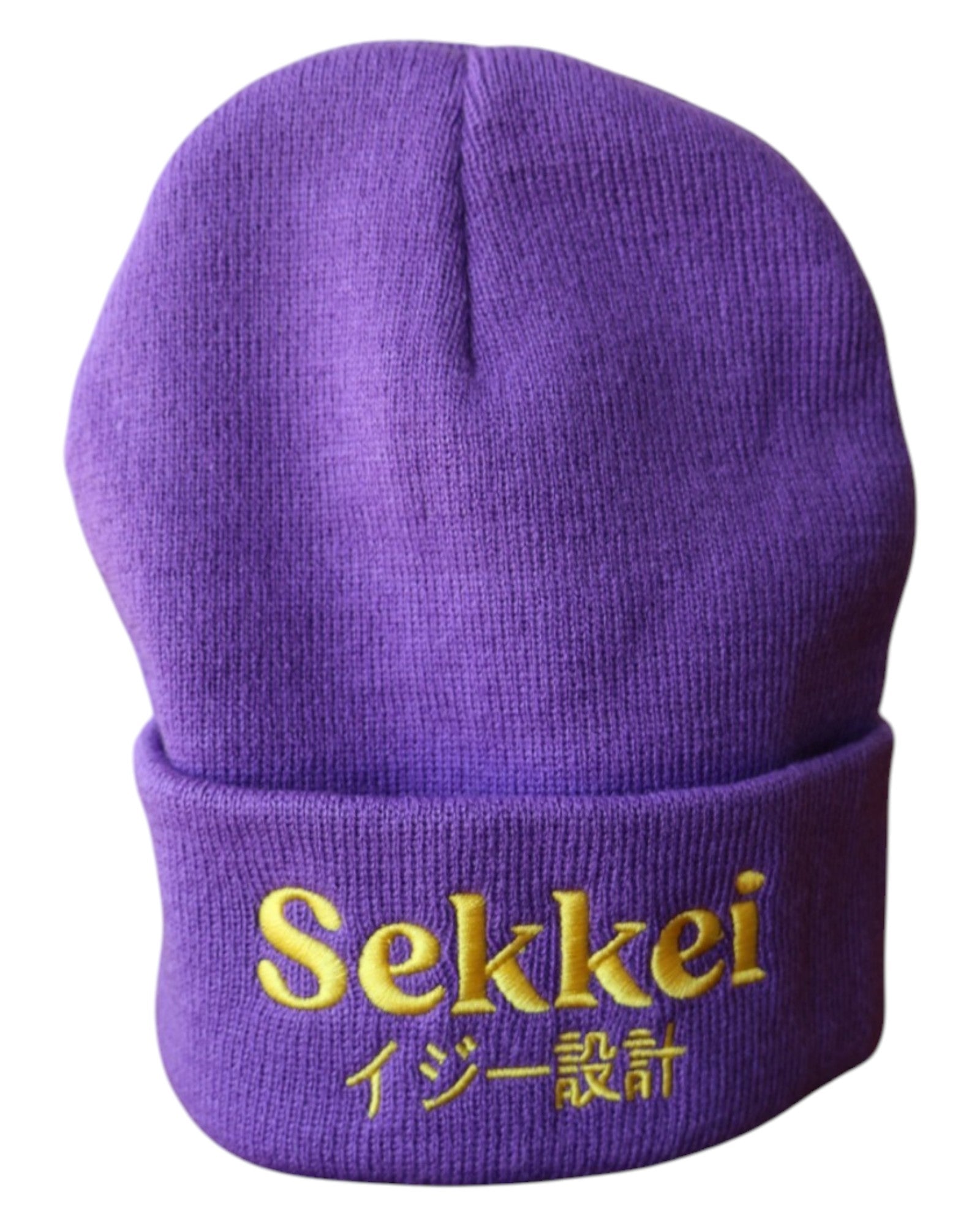 SEKKEI LOGO BEANIE - PURPLE