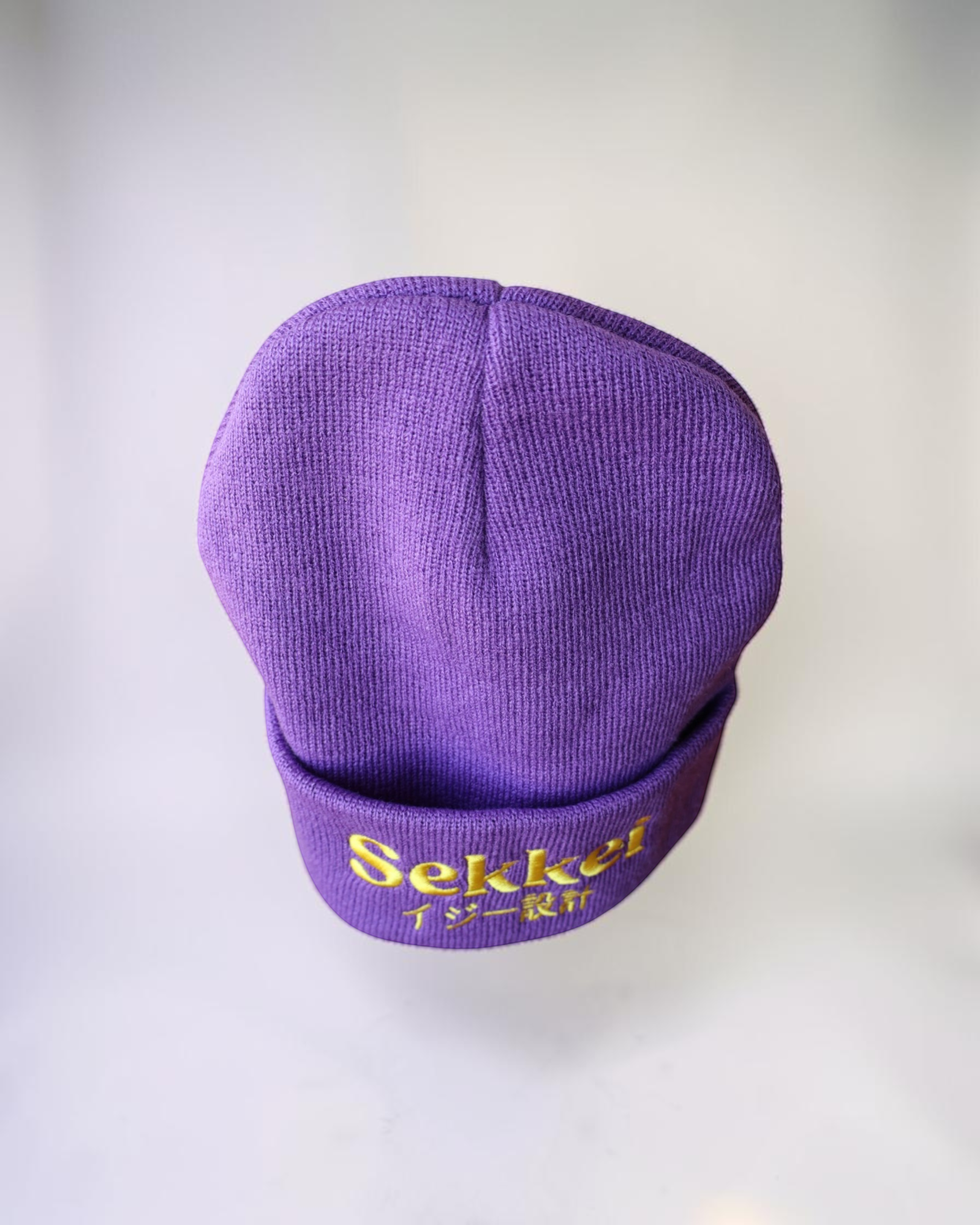 SEKKEI LOGO BEANIE - PURPLE