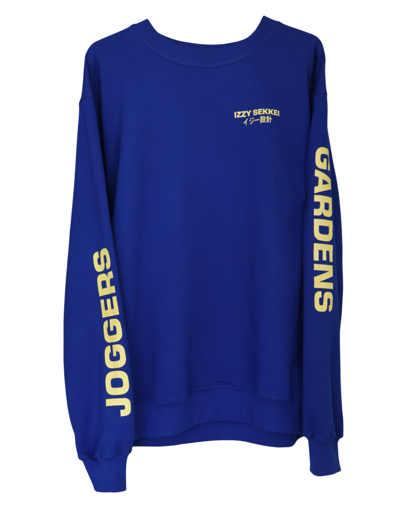 IZZY SEKKEI JOGGERS SWEATSHIRT - ROYAL BLUE