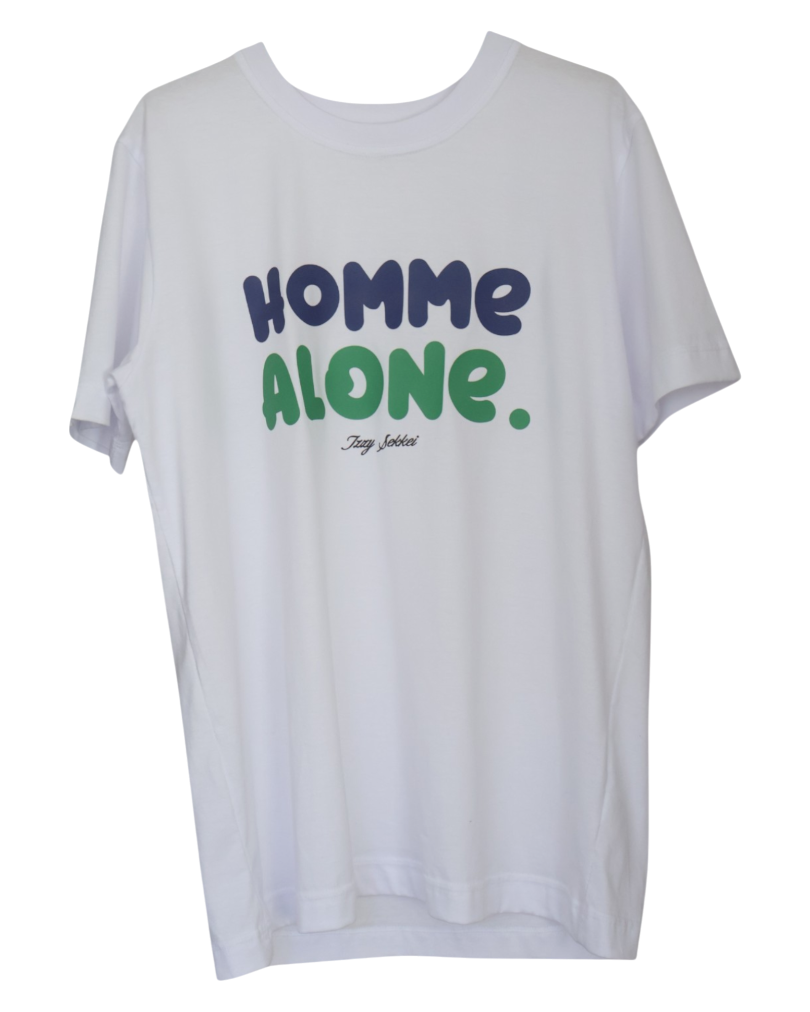 HOMME ALONE T-SHIRT - WHITE