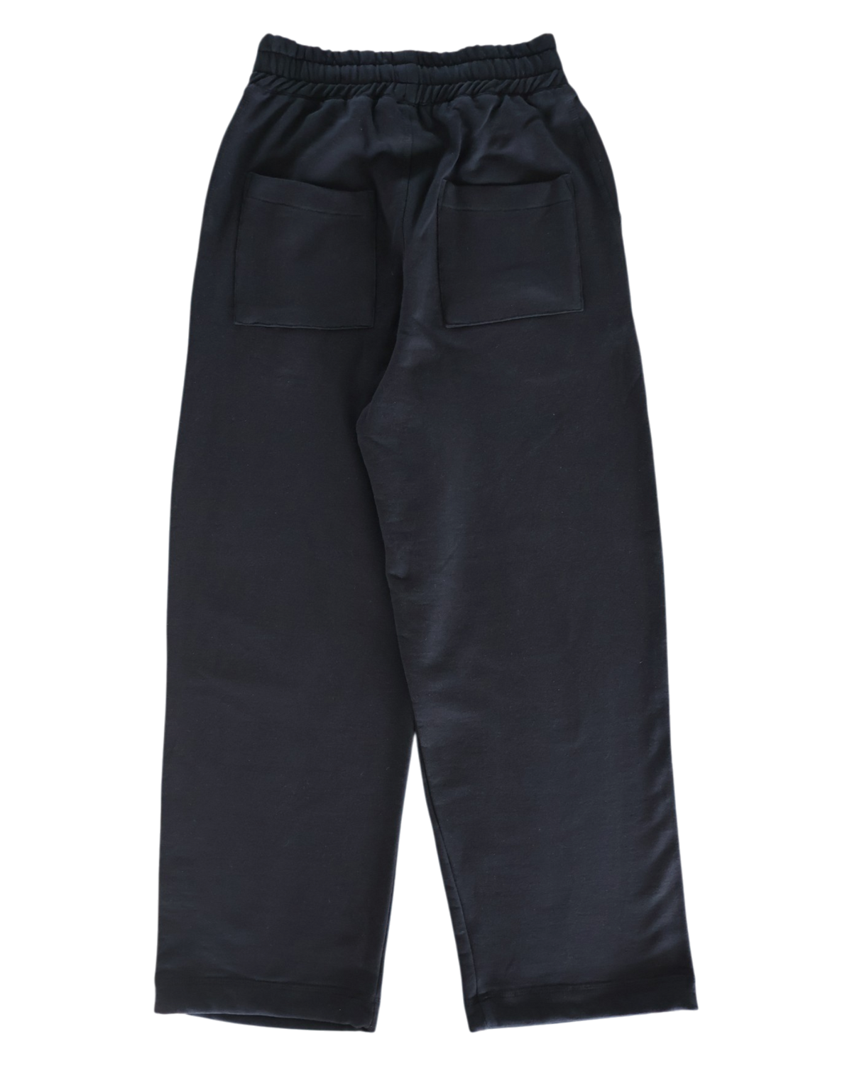 IZZY SEKKEI  LOGO SWEATPANTS - BLACK
