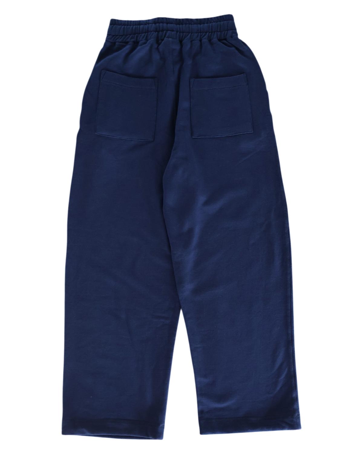 IZZY SEKKEI  LOGO SWEATPANTS -  NAVY