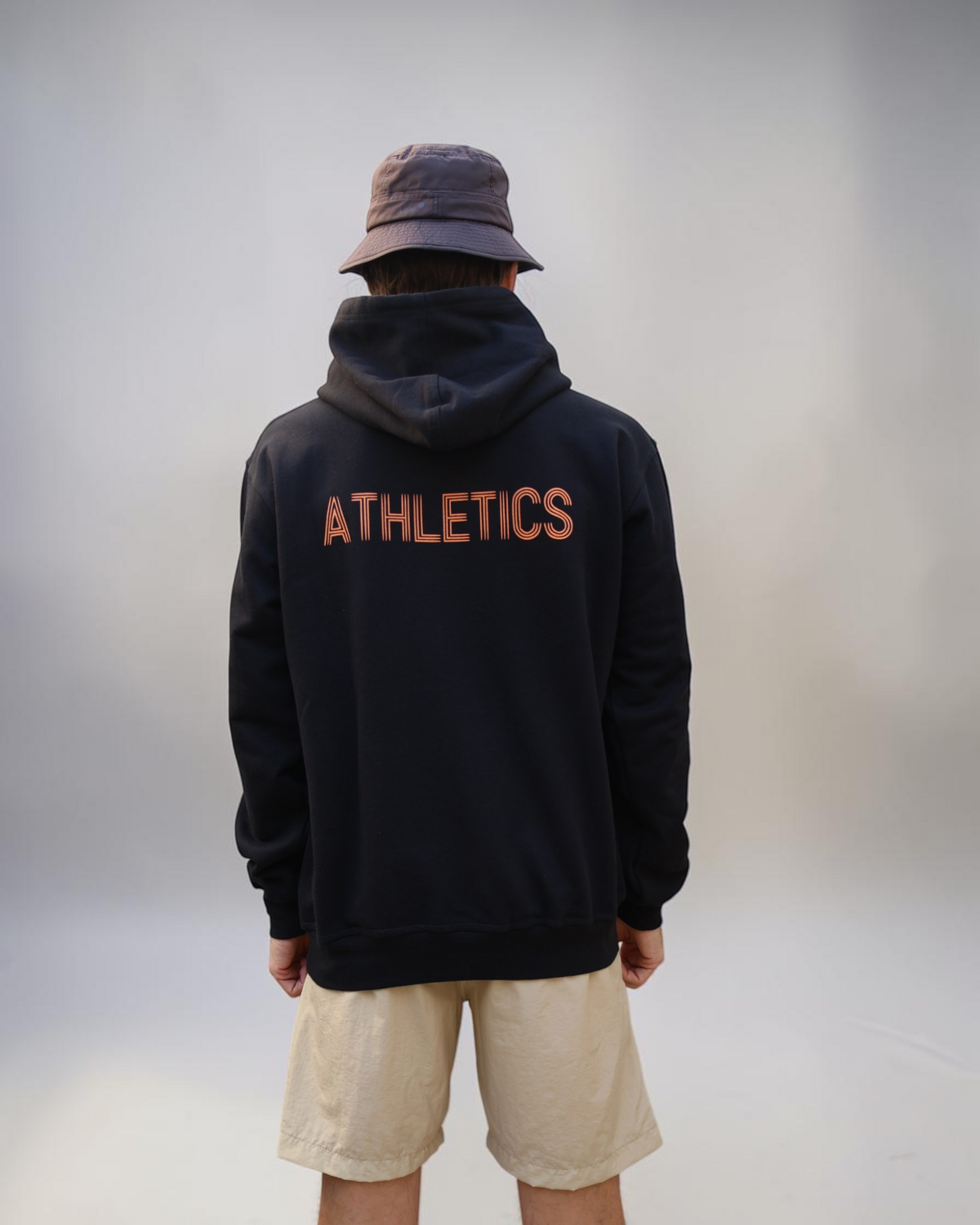 IZZY SEKKEI ATHLETICS HOODIE - BLACK