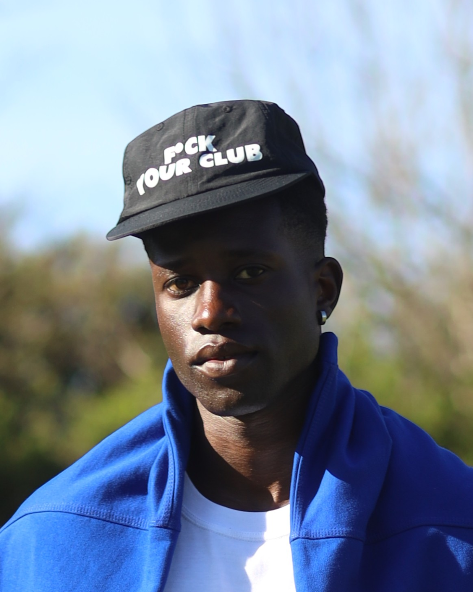 IZZY SEKKEI "F*CK YOUR CLUB" CAP - BLACK