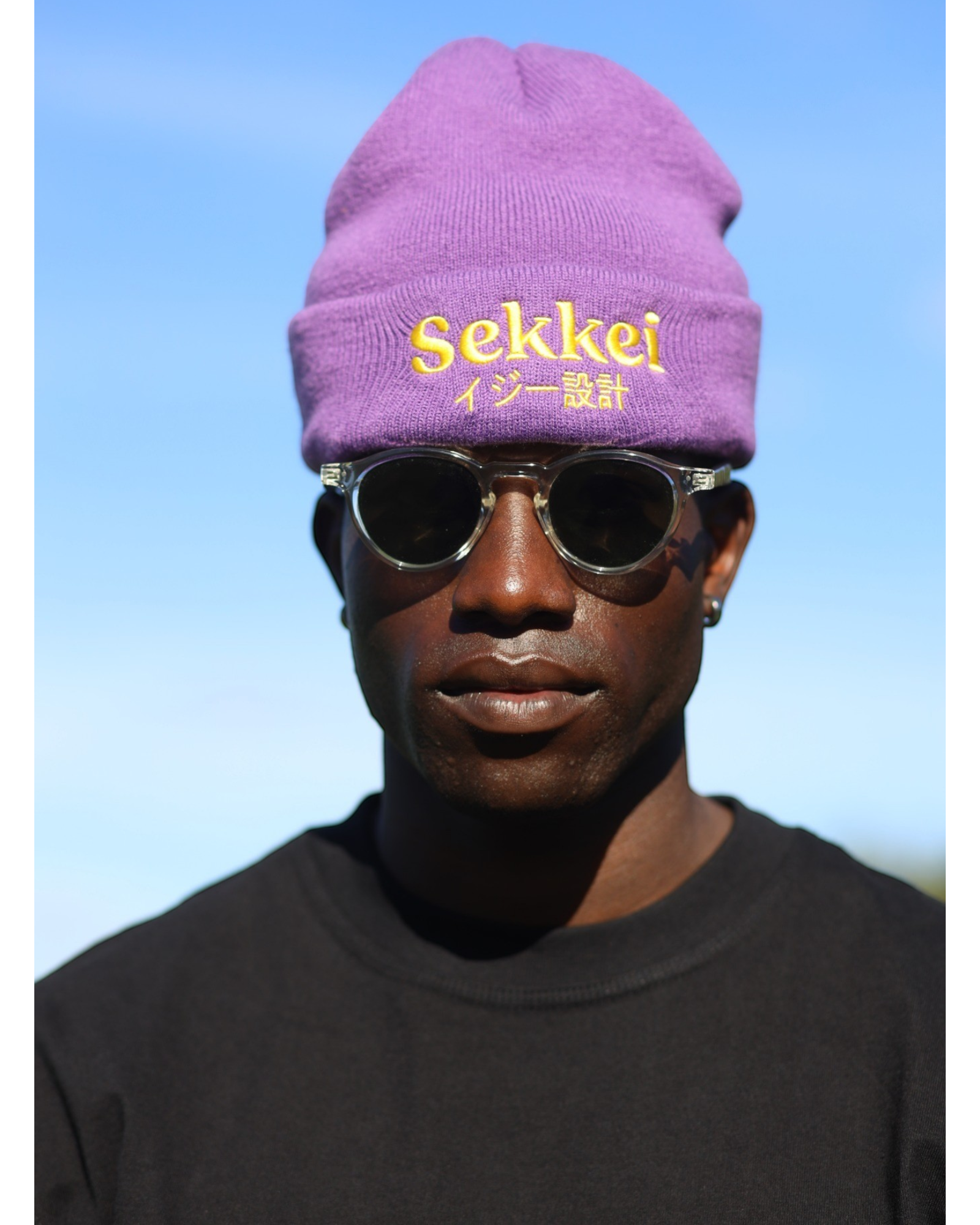 SEKKEI LOGO BEANIE - PURPLE