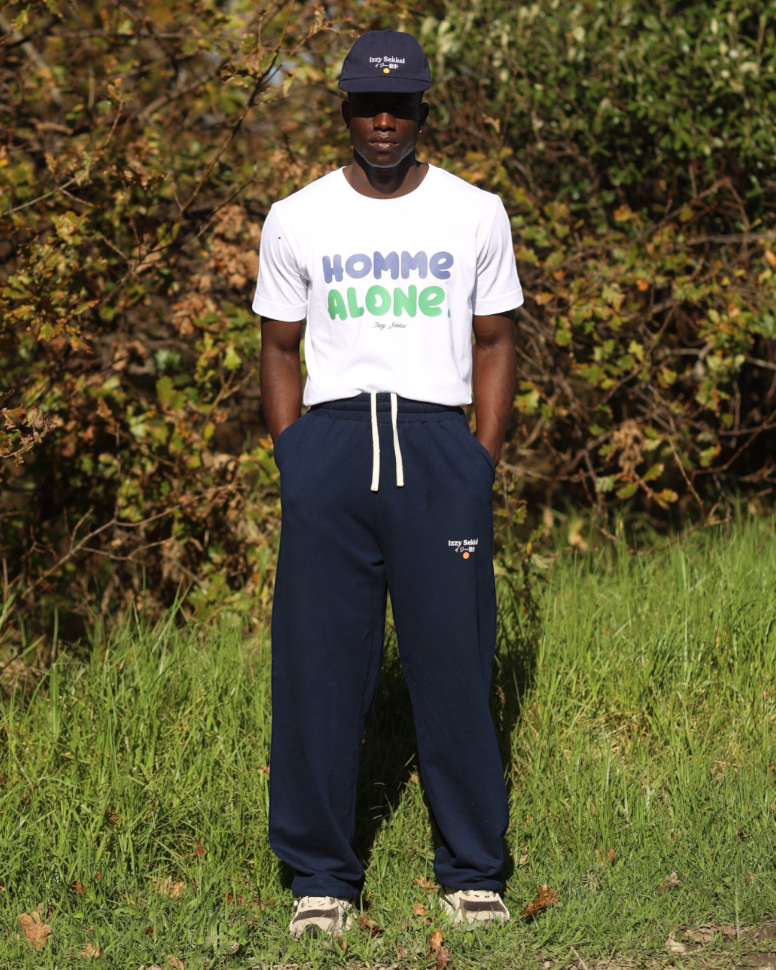 HOMME ALONE T-SHIRT - WHITE