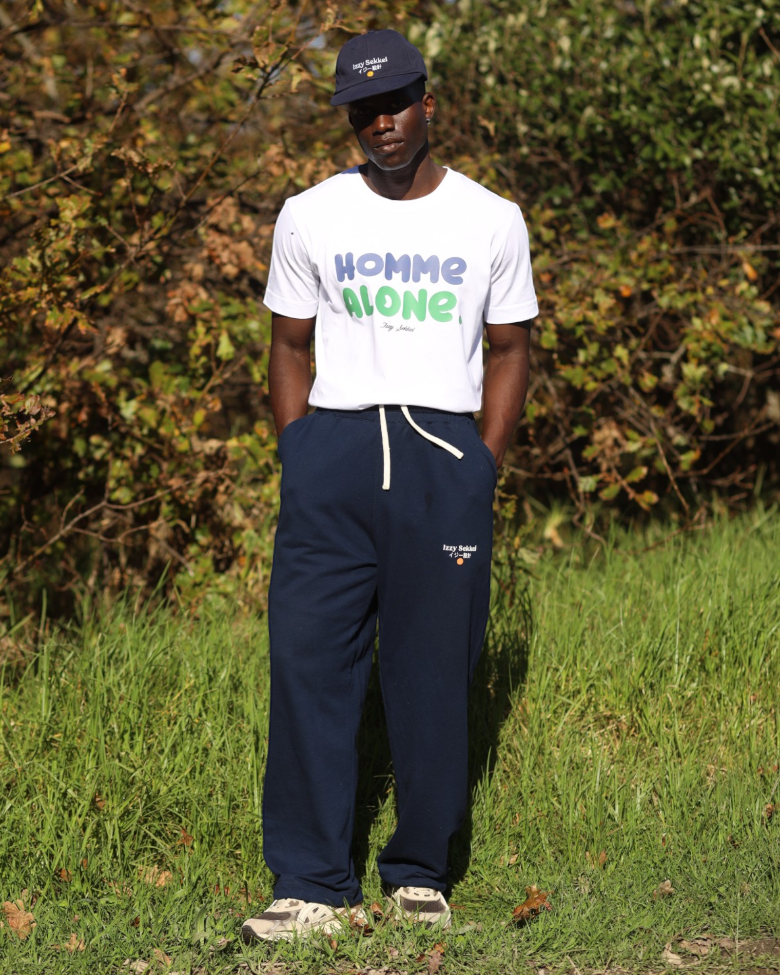 HOMME ALONE T-SHIRT - WHITE